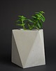 doniczki ZESTAW doniczek  betonowych  Ikosahedron 1+2+3 5