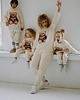 bluzy dla dziewczynki Bluza oversize Biscuit Teddy 4