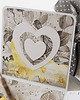 kartki scrapbooking 10 rocznica ślubu, aluminiowe gody, exploding box, kartka 3d 5