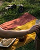 koce i narzuty THE RELAXATION MAT - multifunkcjonalna szara mata patchworkowa 8