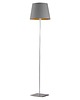 lampy podłogowe Nowoczesna lampa podłogowa do salonu z abażurem PALERMO GOLD 5