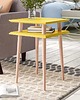 meble - stoły i stoliki - stoliki kawowe Stolik SQUARE high 43 cm  x 61 cm 1