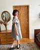 sukienki midi damskie Sukienka LOLA / silver 5