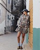 szorty damskie Szorty  skye  checky pastel 3