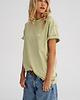 t-shirt damskie Koszulka damska OVERSIZE Washed Matcha 7