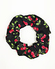 gumki do włosów Frotka Scrunchie CHERRISH Wisienki 1