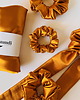 gumki do włosów Satynowa gumka do włosów scrunchie Miodowa RÓŻNE MODELE 5