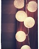 dekoracje świetlne Qule Lampki Cotton Balls Light Love White ślub! 2