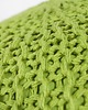 pufy do siedzenia Pufa, podnóżek Ball, limon, dziergana, knit 50cm 4