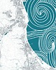 plakaty TRÓJMIASTO Gdańsk Gdynia Sopot / plakat mapa 2