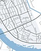 plakaty SASKA KĘPA Warszawa  plakat mapa 2