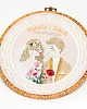 Ślub - inne Ślubna, indywidualna dedykacja, haft w oprawie vintage 4