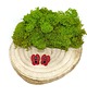 kolczyki soutache Kolczyki z hematytem czerwone 5