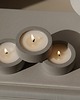 świeczniki i świece Zestaw prezentowy - Minimalistyczna świeca sojowa TEALIGH, 3 szt. 3