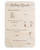 kartki scrapbooking Tabliczka DLA DZIADKA na dzień dziadka na słodycze 1