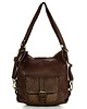 torby na ramię Torba skórzana  z opcją plecak old school leather bag 2