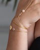 bransoletki złote Bransoletka ze znakiem zodiaku Boho Mood - kamień słoneczny 2