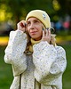 czapki damskie Czapka beanie bawełniana logo kolorowe "Banan" 3