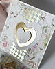 kartki scrapbooking 60 rocznica ślubu, diamentowe gody, exploding box, kartka 3d 6