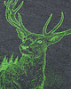 t-shirty męskie Koszulka męska JELEŃ SZLACHETNY grafitowa 2
