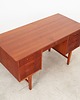 biurka Biurko tekowe, duński design, lata 70, produkcja: Dania 4