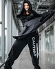 spodnie męskie Czarne wygodne spodnie unisex CAUTION! 7