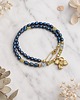 chokery Pearls /navy blue/ perły naturalne - choker /31.03.26/ 3