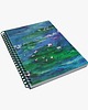 notatniki i albumy Water Lilies - kołonotatnik A5, kołozeszyt, journal, dziennik w kropki 3