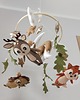 karuzele i girlandy do łóżeczka Leśna karuzela handmade, lisek, jelonek i jeż, księżyc i chmurki 6