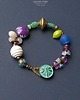 bransoletki - inne Eklektyczna urocza kolorowa bransoletka w stylu boho handmade PREZENT 2