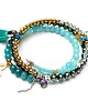 bransoletki z kamieni naturalnych Alloys Collection Wrapped /Sea vol. 6/ - bransoletka 6
