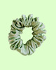 gumki do włosów Gumka jedwabna, scrunchie, frotka lime zephyr MIDI 2
