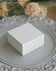 dodatki ślubne Białe pudełko na obrączki-poduszka velvet 3