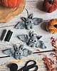 dodatki - różne Filcowy nietoperz zawieszka dekoracja Halloween 5