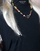 korale Vintage style elegancki naszyjnik z minerałów w cudnych odcieniach jesieni i.. 1