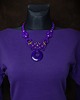 kolie Enike- fioletowy naszyjnik soutache 4