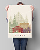 plakaty Poznań grafika minimalistyczna 1