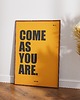 plakaty Minimalistyczny plakat typograficzny - Nirvana - Do salonu, sypialni, biura 1