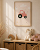 plakaty Traktor plakat Montessori 1