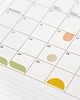 kalendarze i plannery Planer szkolny 2026/2027 z naklejkami i dębowym wieszakiem - 51x89 cm 4