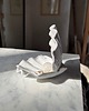 pojemniki na biżuterię Ceramiczna muszelka w złote ciapki na biżuterię prezent dla niej 2