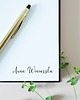 stemple Personalizowany drewniany stempel z podpisem - dla nauczyciela, ex libris 2