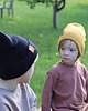 czapki dziecięce Czapka dziecięcia beanie żółta 1-3 lata 3