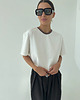 t-shirt damskie T-Shirt Move crop ecru cacao pliska 5