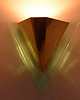 kinkiety Modernistyczny kinkiet Alaska Lux Lighting House Inc., Niemcy, lata 80. 8
