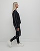 komplety damskie Sabela minimalistyczny komplet z lamówkami - Black 5