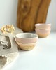kubki Czarka - Kubek ceramiczny bez uszka, miseczka - Różowe migdały 2