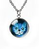 wisiory Blue Cat naszyjnik na wyjście ze znajomymi 2