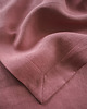 obrusy i serwetki Lniany obrus z listwą heavy linen DUSTY PINK 5