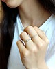 pierścionki zaręczynowe Pierścionek zaręczynowy z diamentem 0.10 ct 7